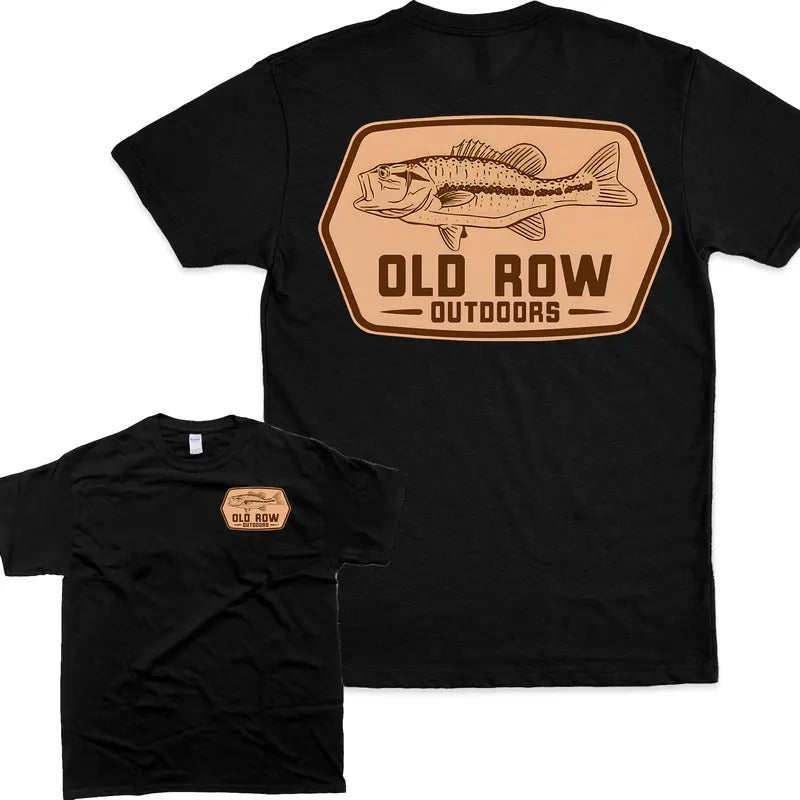 Old Row Outdoors Hunting Unisex T-Shirt Funny Fish For Men For Women Top Hoodie, Sweatshirt | HypeCrazeTee.com