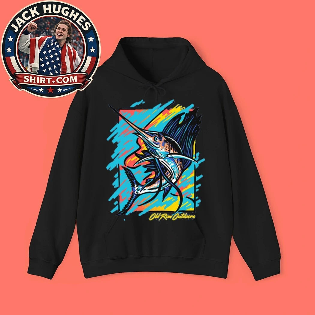 Old Row Outdoors Neon Sailfish 2026 Shirt