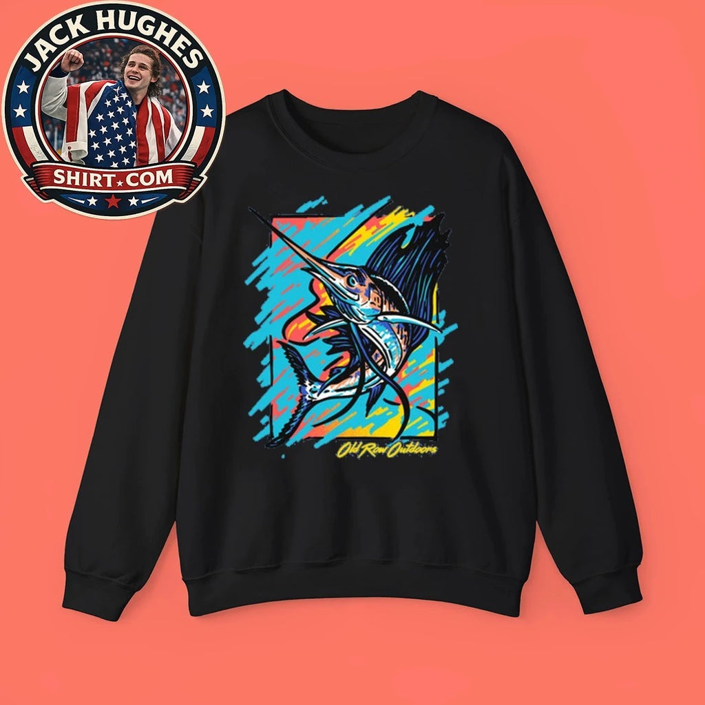 Old Row Outdoors Neon Sailfish 2026 Shirt