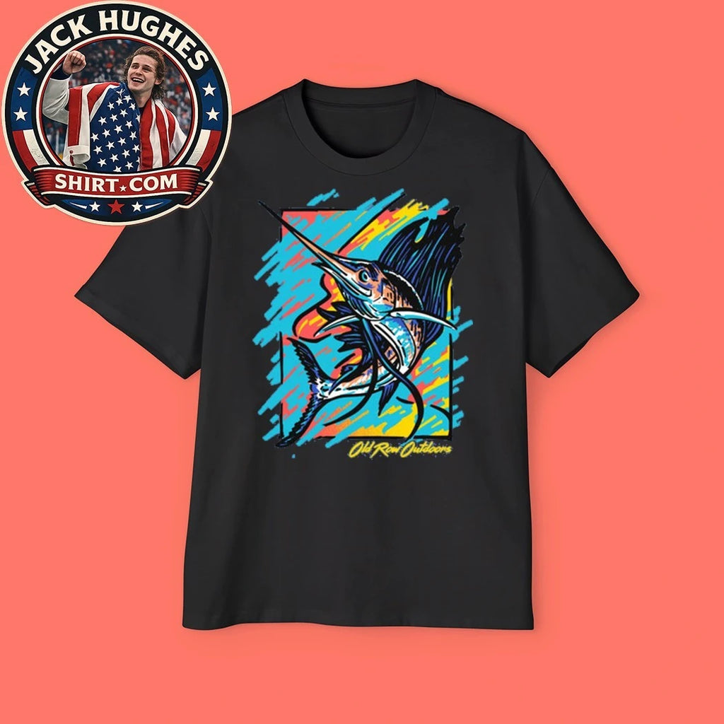 Old Row Outdoors Neon Sailfish 2026 Shirt