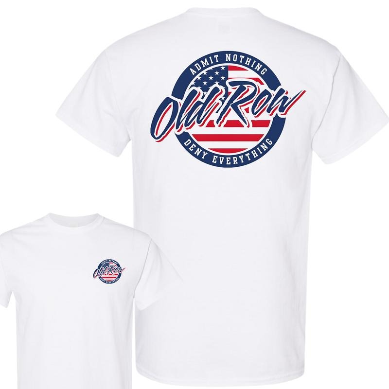 Old Row Retro Circle Graphic T-Shirt, Full Color T-Shirt, For Men, For Women Hoodie, Sweatshirt | HypeCrazeTee.com