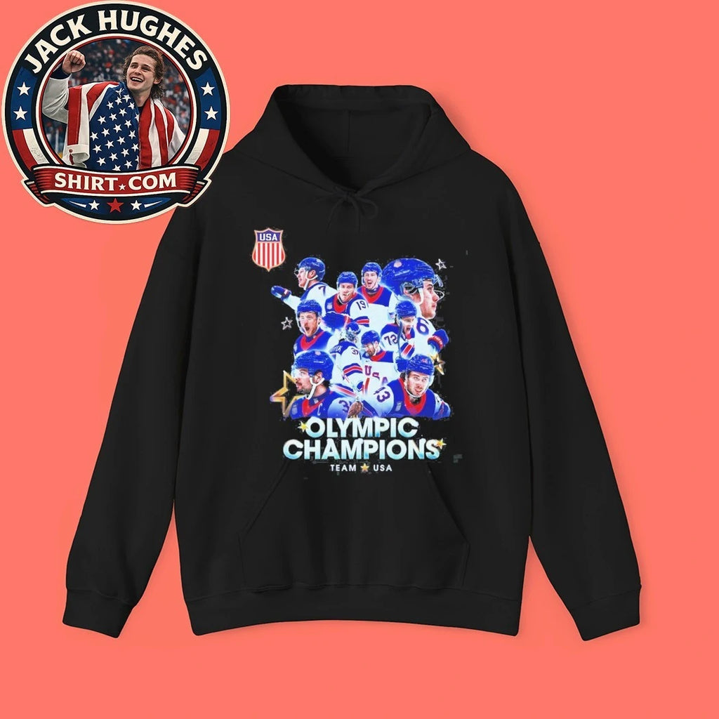 Olympic Hockey Team Winter Olympic Milano Cortina 2026 Logo Tee Shirt