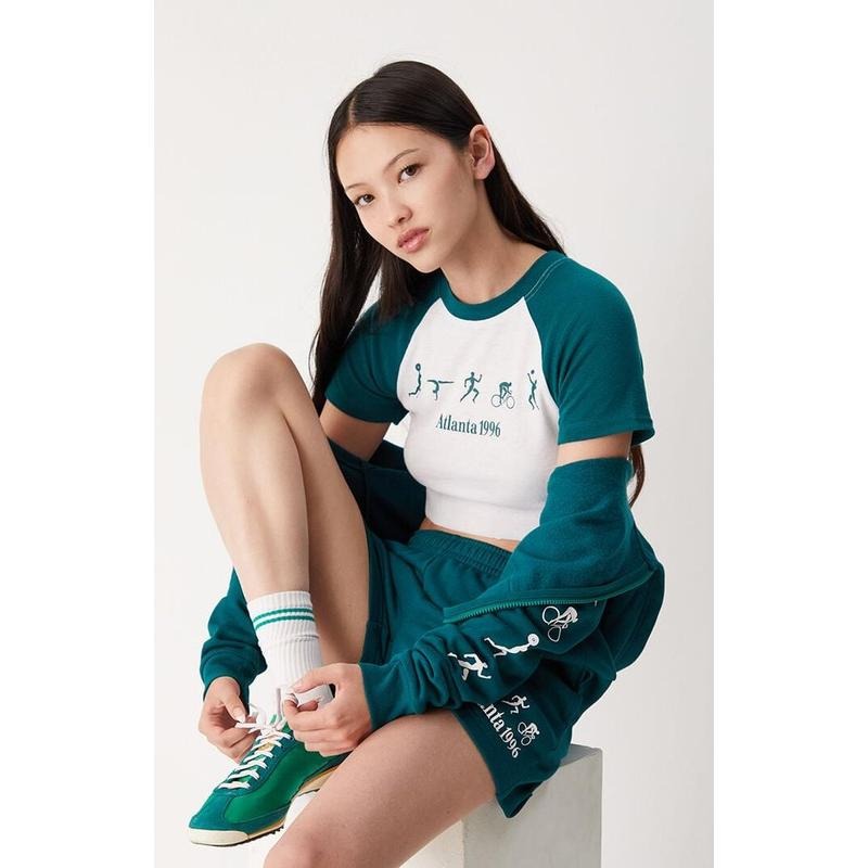 Olympics Women's Atlanta Raglan Baby T-Shirt Hoodie, Sweatshirt | HypeCrazeTee.com