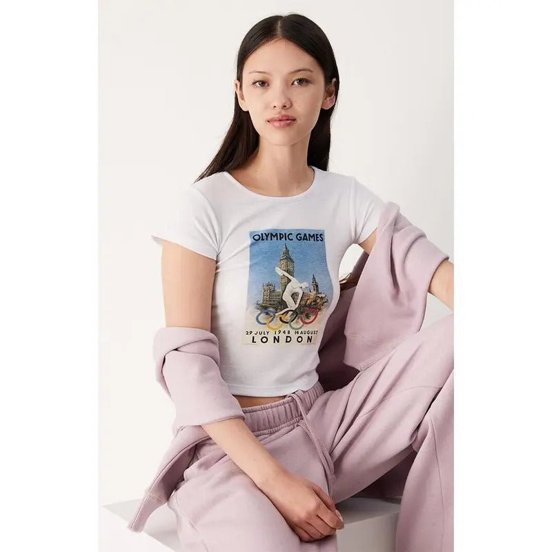Olympics Women's London Slim Fit T-Shirt Hoodie, Sweatshirt | HypeCrazeTee.com