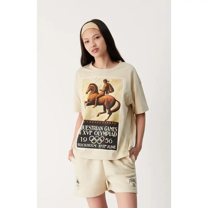 Olympics Women's Stockholm Oversized T-Shirt Hoodie, Sweatshirt | HypeCrazeTee.com