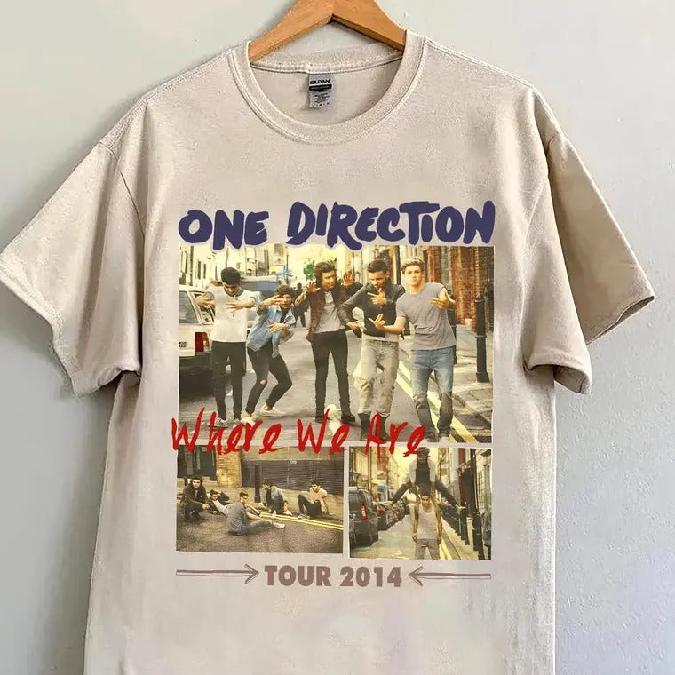One Direction 2014 Where We Are Tour Fan Uniex 1D Music Lover Top Underwear Streetwear Comfort T-Shirts, Hoodie, Sweatshirt