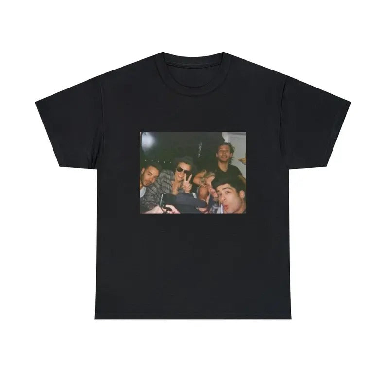 One Direction Selfie T-Shirt6 Cotton Menswear Cotton Menswear Top Decoration T-Shirts, Hoodie, Sweatshirt | HypeCrazeTee.com