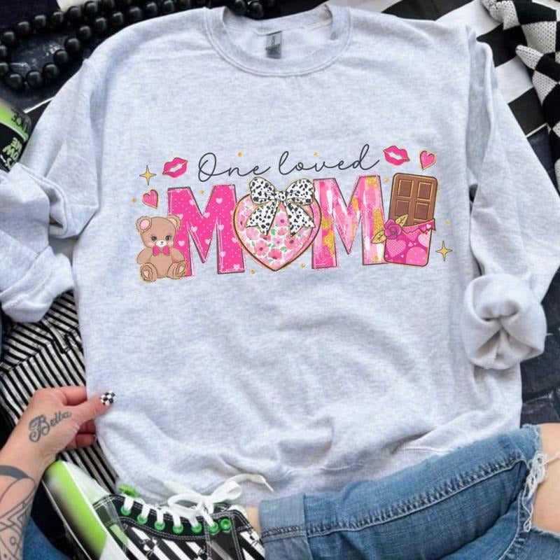 One Loved Mama Ash Grey Sublimation T-Shirts, Hoodie, Sweatshirt