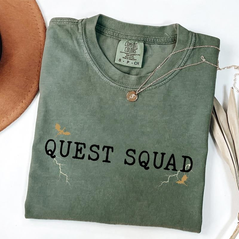 Onyx Storm Comfort Color T-Shirt, Quest Squad Shirt, Onyx Storm Shirt, Onyx Storm Merch, Unisex Oversized Cotton T-Shirt...
