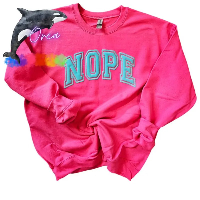 Orca ~ CUSTOM Unisex Sweatshirt with Puff ~ Small - 4XL Womenswear T-Shirts, Hoodie | HypeCrazeTee.com