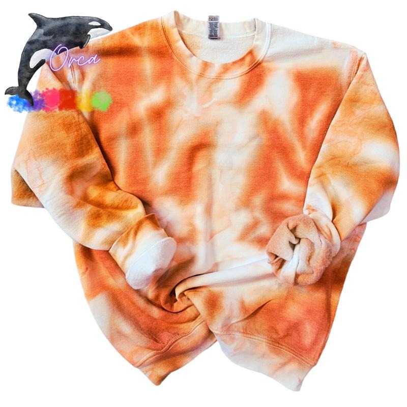 Orca ~ Hand Dyed Super Soft Unisex Sweatshirts and Hoodies ~  Stylish T-Shirts | HypeCrazeTee.com