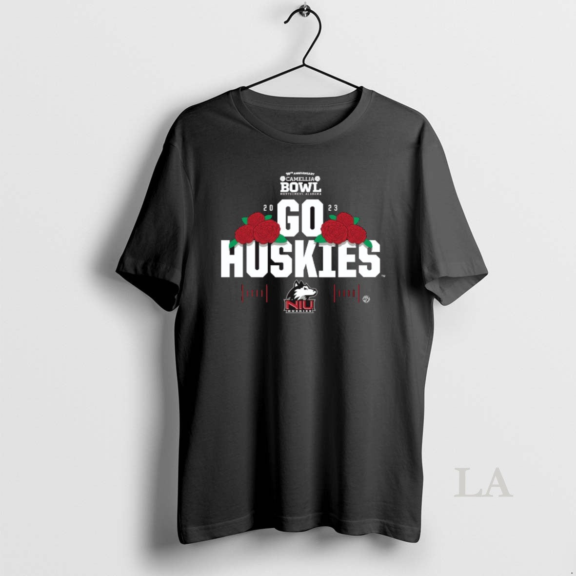 Original 19th Anniversary Camellia Bowl Montgomery Alabma 2023 Go Huskies Northern Illinois Huskies T-Shirts, Hoodie,...