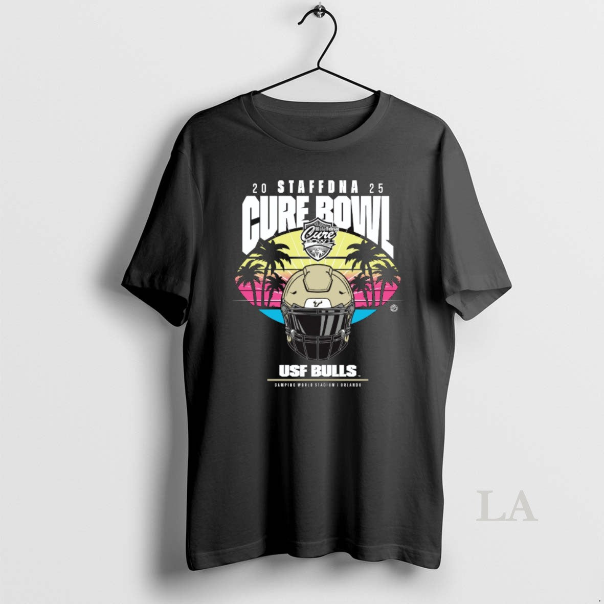 Original 2025 Staffdna Cure Bowl Usf Bulls Camping World Stadium Orlando T-Shirts, Hoodie, Sweatshirt | HypeCrazeTee.com
