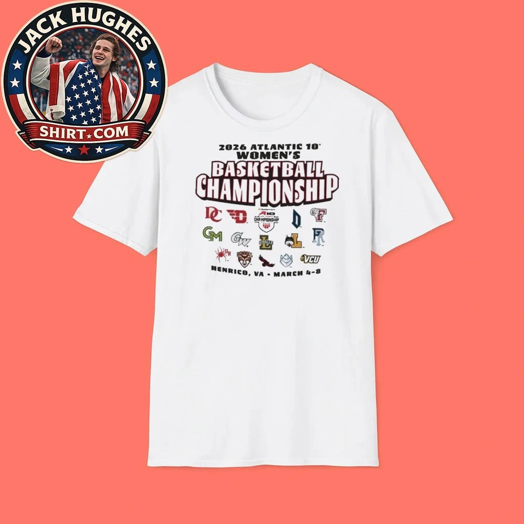 Original 2026 Atlantic 10 A 10 Womens Basketball Championship Participant Shirt
