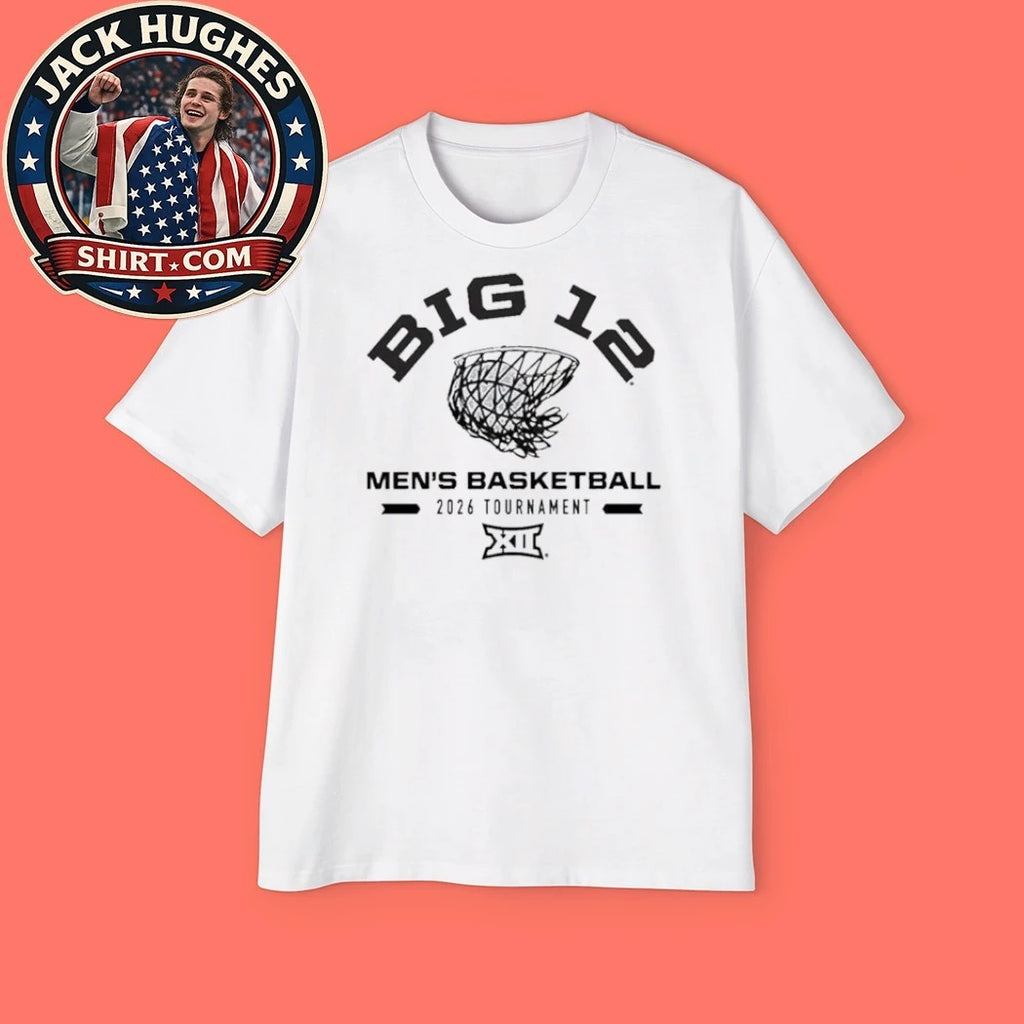 Original 2026 Big 12 Mens Basketball Tournament Net Graphic Shirt