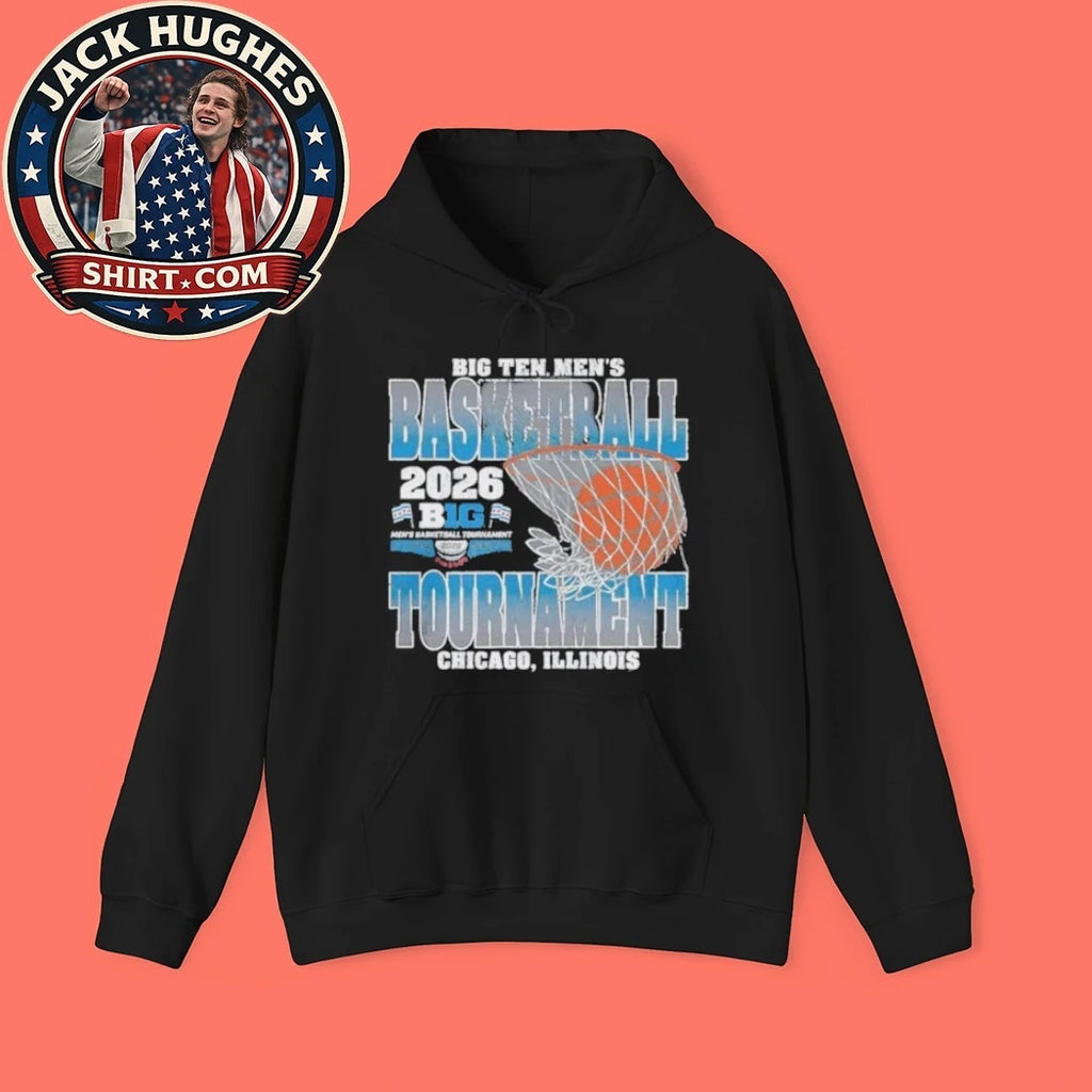 Original 2026 Big Ten Mens Basketball Tournament Chicago Illinois Shirt