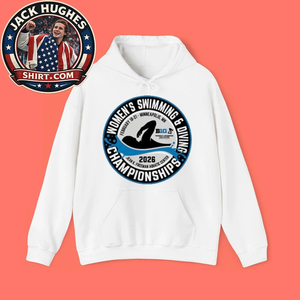 Original 2026 Big Ten Womens Swimming Diving Championships Minneapolis Shirt