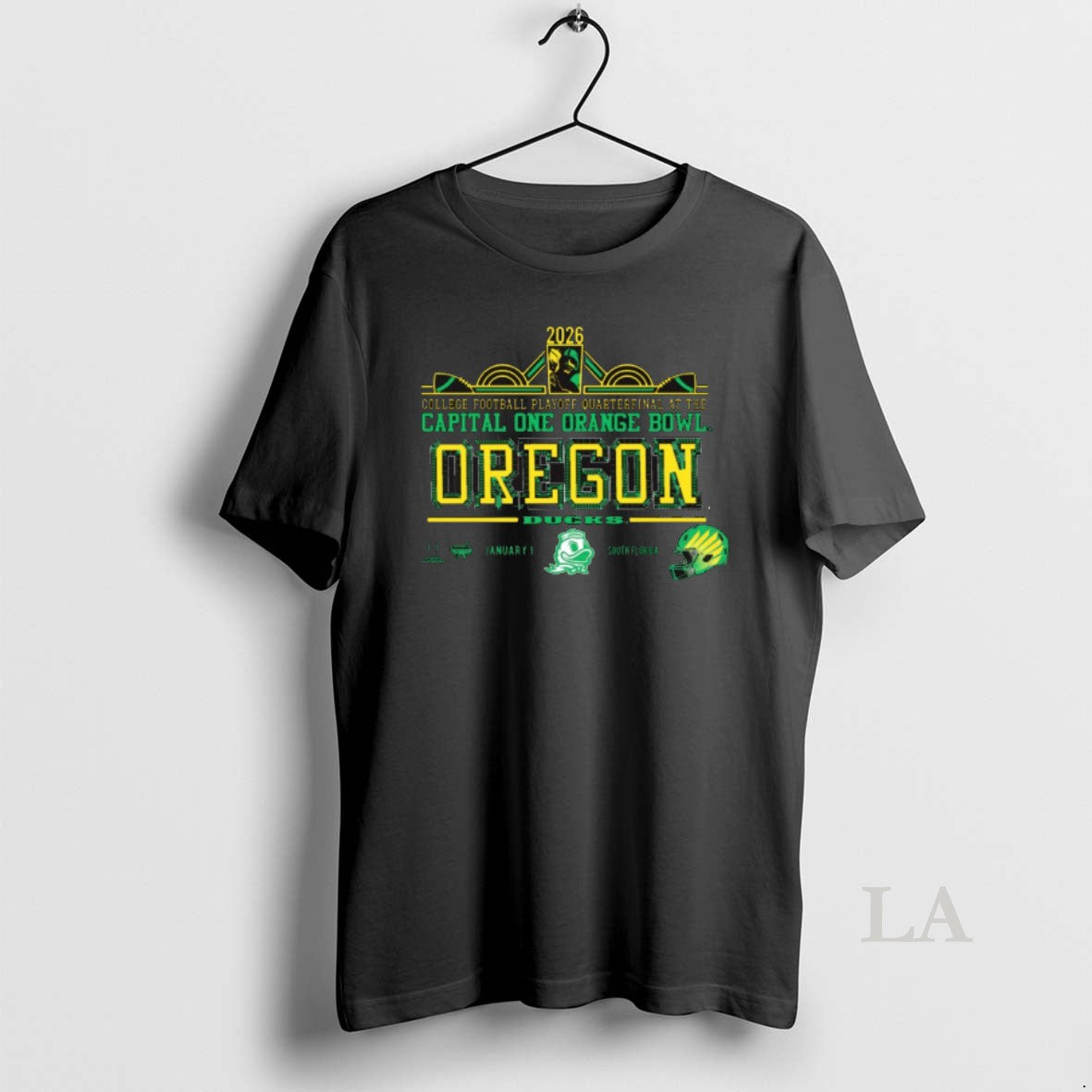 Original 2026 Cfp Quarterfinal At The Capital One Orange Bowl Oregon Ducks January 1 South T-Shirts, Hoodie, Sweatshirt