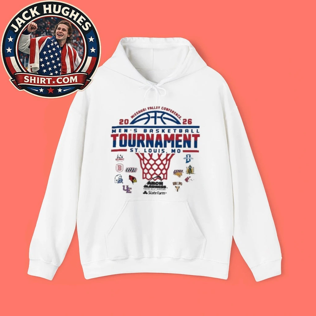 Original 2026 Missouri Valley Conference Mens Basketball Tournament St Louis Shirt
