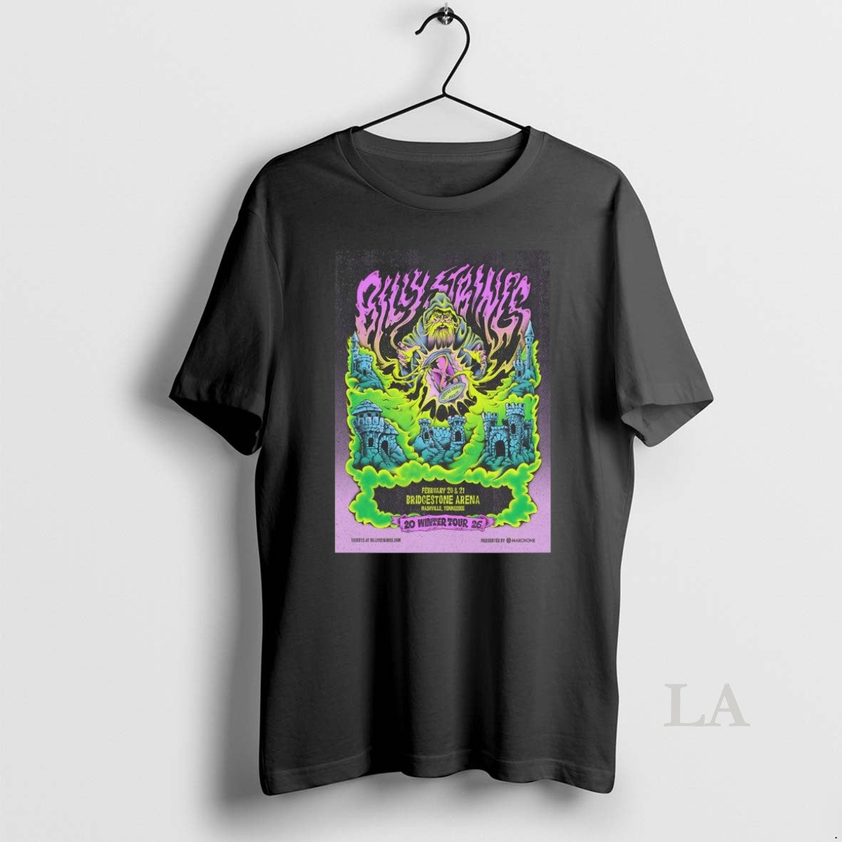 Original Billy Strings Nashville Tennessee 2026 Winter Tour At Bridgestone Arena On February 20 And T-Shirts, Hoodie,...