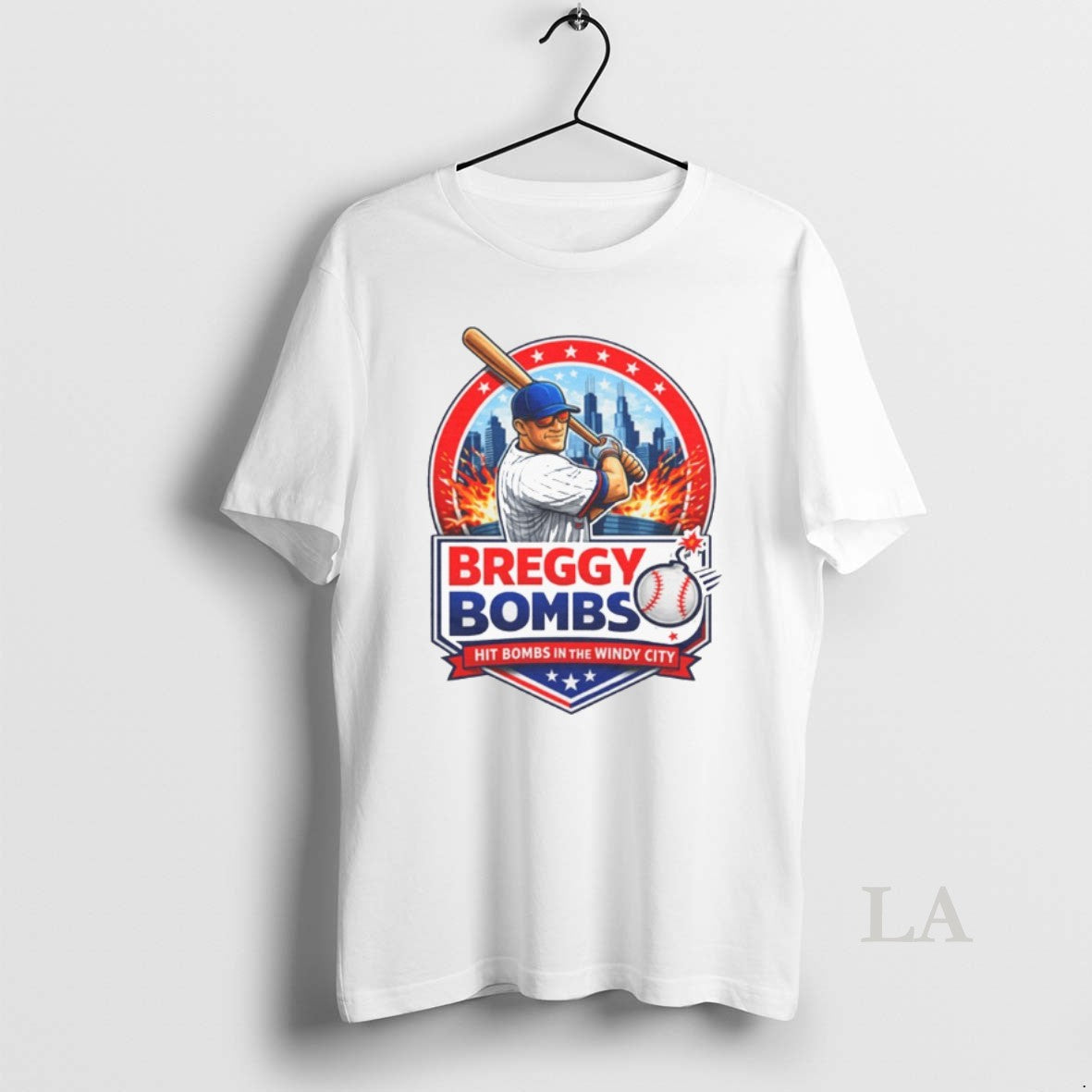 Original Breggy Bombs Hit Bombs In The Windy City Breggy Alex Bregman Chicago Cubs T-Shirts, Hoodie, Sweatshirt