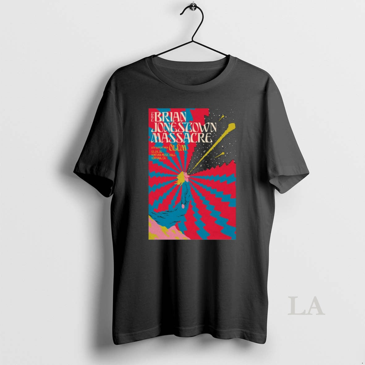 Original Brian Jonestown Massacre In Ventura Ca On March 4 2026 T-Shirts, Hoodie, Sweatshirt | HypeCrazeTee.com
