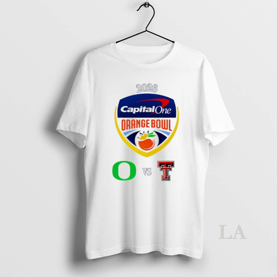 Original Capital One Orange Bowl 2026 Oregon Vs Texas Tech T-Shirts, Hoodie, Sweatshirt | HypeCrazeTee.com