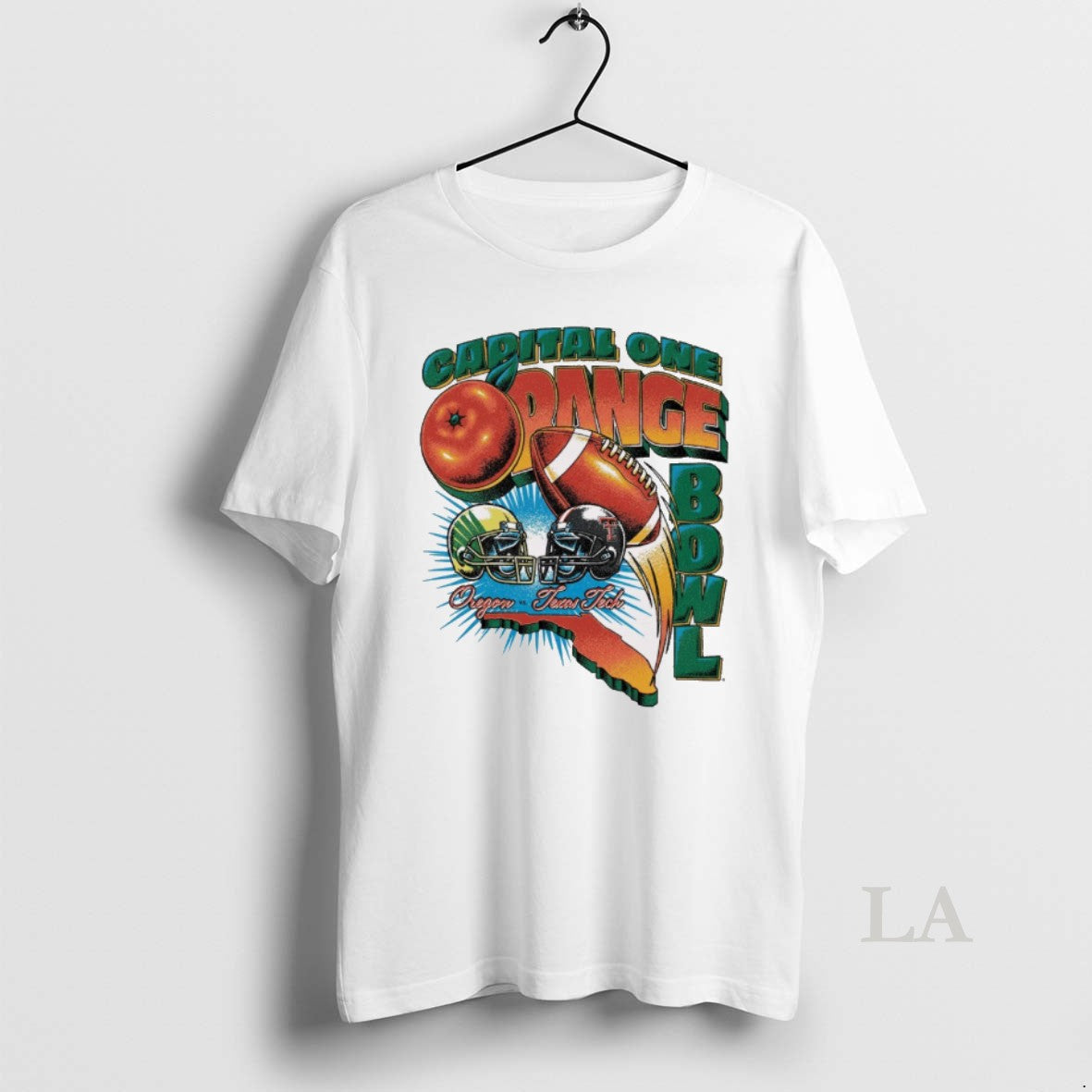 Original Capital One Orange Bowl 2026 Oregon Vs Texas Tech Vintage Retro Matchup T-Shirts, Hoodie, Sweatshirt