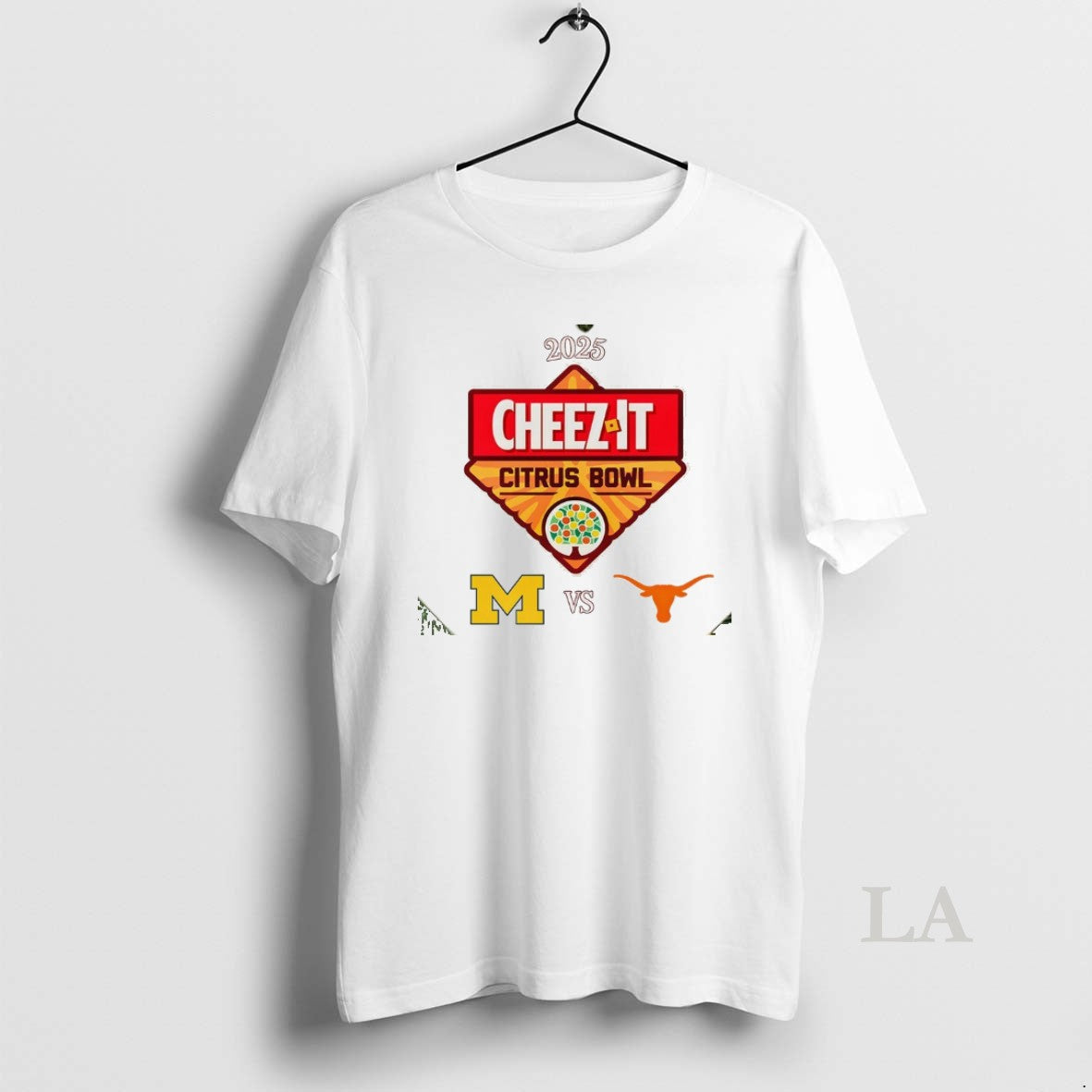 Original Cheez It Citrus Bowl 2025 Michigan Wolverines Vs Texas Longhorns Logo T-Shirts, Hoodie, Sweatshirt