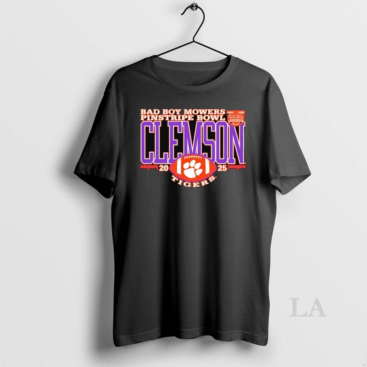 Original Clemson Tigers 2025 Bad Boy Mowers Pinstripe Bowl Cfp T-Shirts, Hoodie, Sweatshirt | HypeCrazeTee.com