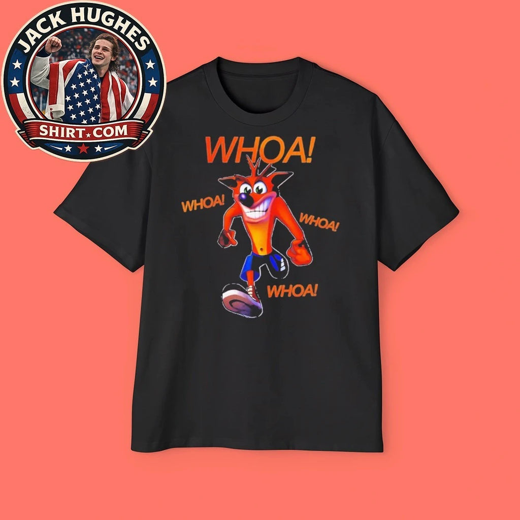 Original Crash Bandicoot Whoa Whoa Whoa Women Shirt