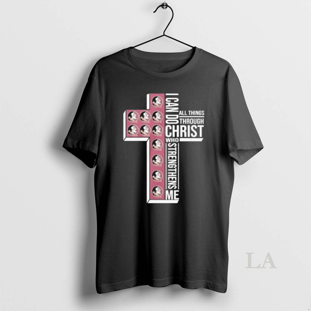 Original Florida State Basketball Logo I Can Do All Things Through Christ Who Strengthens Me T-Shirts, Hoodie, Sweatshirt