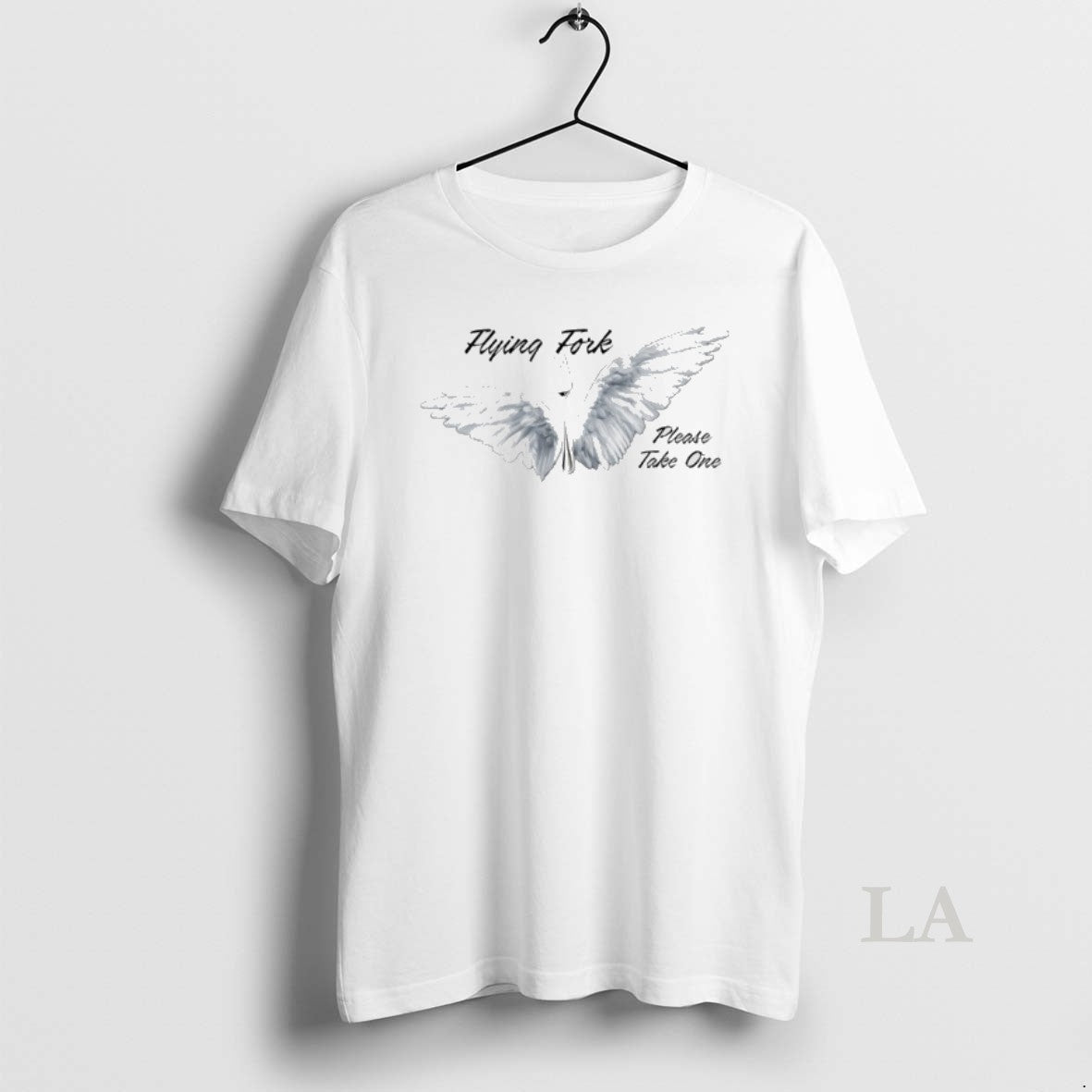 Original Flying Fork Please Take One Graphic T-Shirts, Hoodie, Sweatshirt | HypeCrazeTee.com