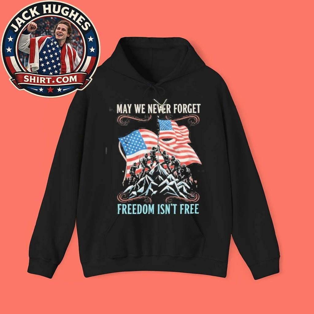 Original Freedom Isn’t Free May We Never Forget Iwo Jima Veteran Shirt