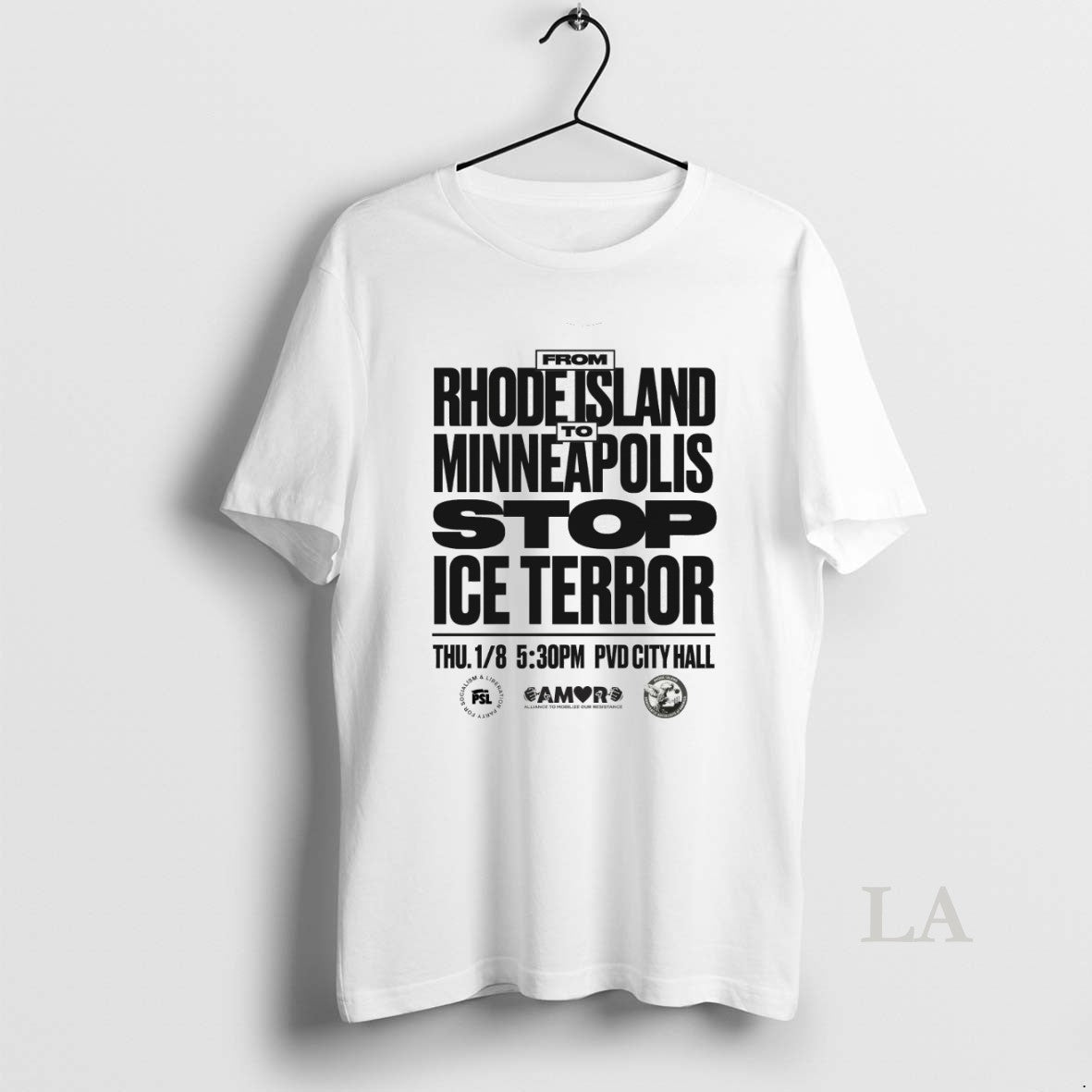 Original From Rhode Island Minneapolis Stop Ice Terror Pvd City Hall T-Shirts, Hoodie, Sweatshirt | HypeCrazeTee.com
