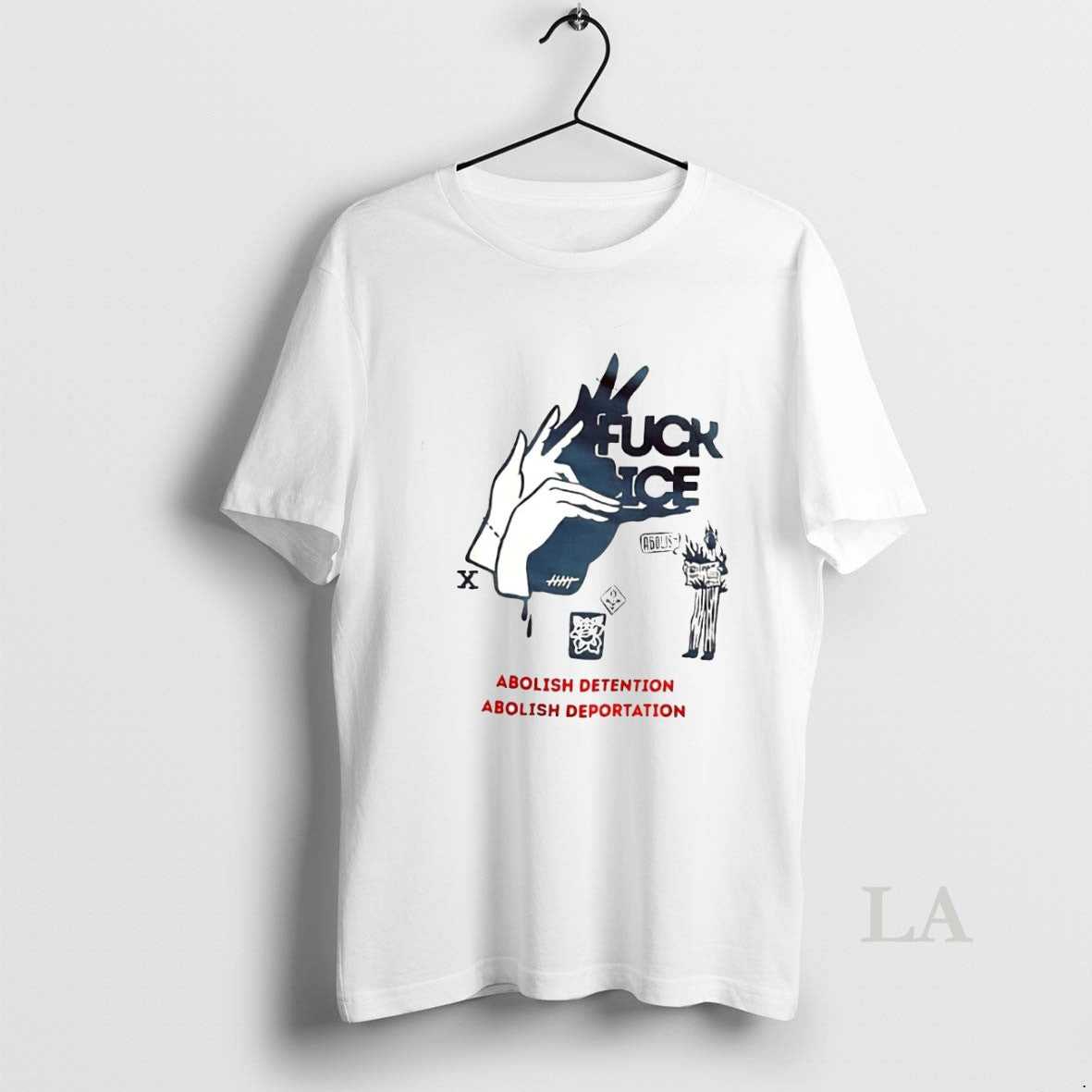 Original Fuck Ice Abolish Detention Abolish Deportation And T-Shirts, Hoodie, Sweatshirt | HypeCrazeTee.com