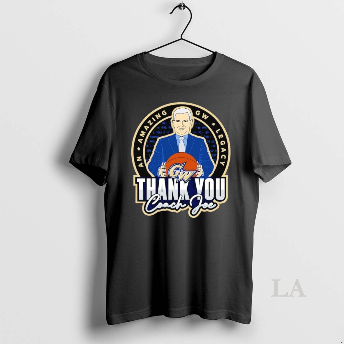 Original George Washington Revolutionaries Thank You Coach Joe T-Shirts, Hoodie, Sweatshirt | HypeCrazeTee.com