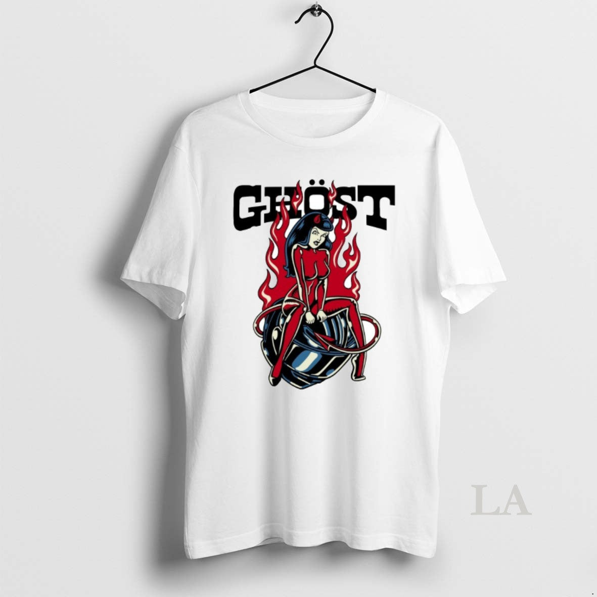 Original Ghost Racing Ghost Girl Red T-Shirts, Hoodie, Sweatshirt | HypeCrazeTee.com