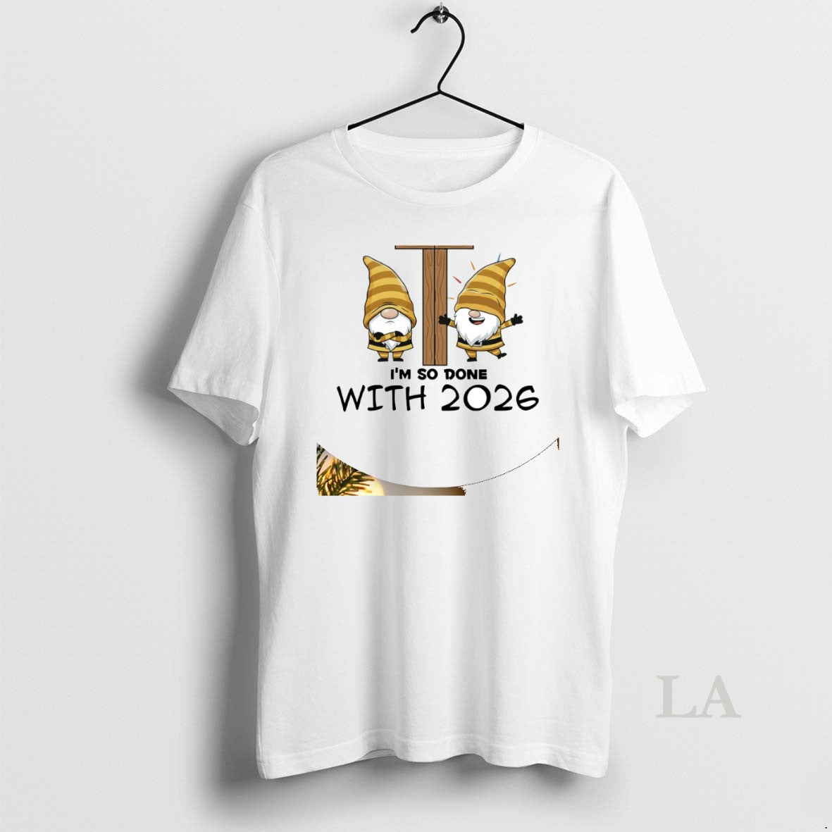 Original Gnome Cant Wait For 2027 Im So Done With 2026 Circle T-Shirts, Hoodie, Sweatshirt | HypeCrazeTee.com