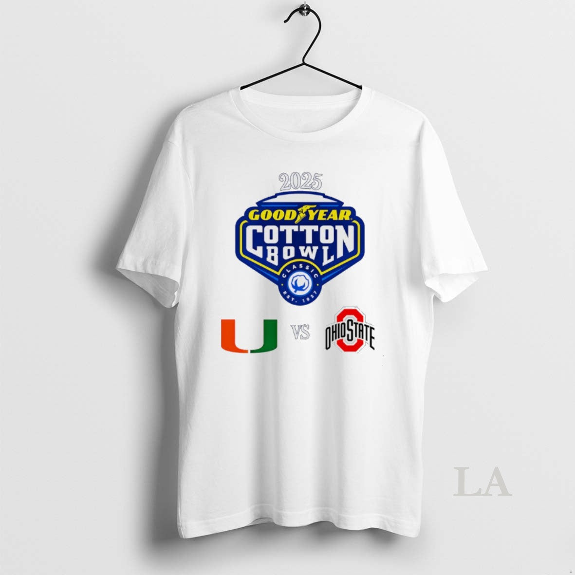 Original Goodyear Cotton Bowl Cfp Quarterfinals 2026 Miami Vs Ohio State T-Shirts, Hoodie, Sweatshirt | HypeCrazeTee.com