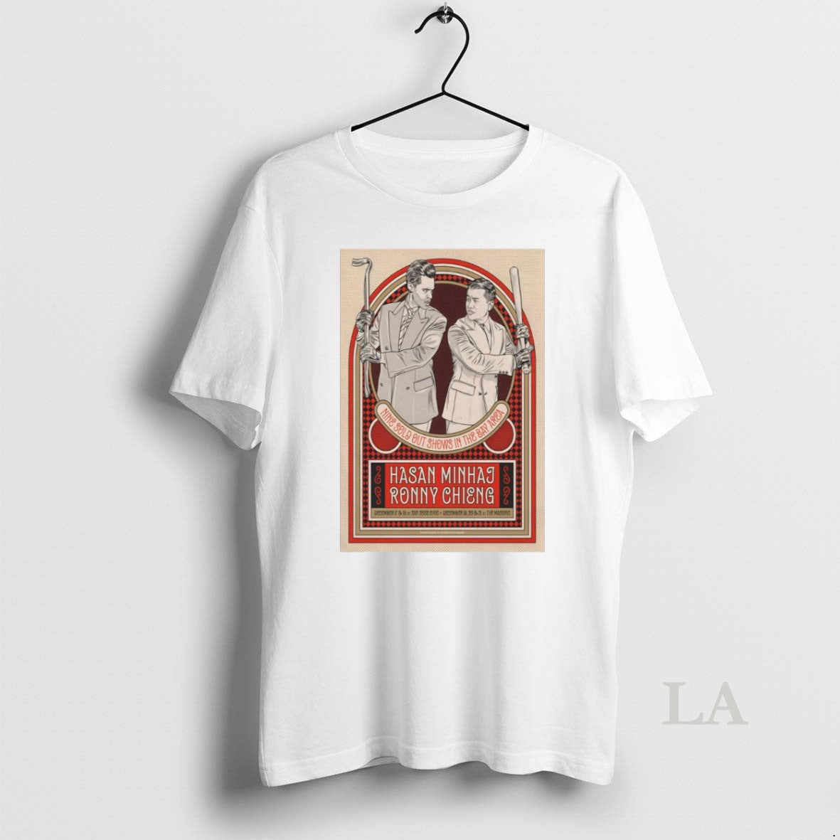 Original Hasan Minhaj And Ronny Chieng San Jose Ca And San Francisco Ca Dec 17 T-Shirts, Hoodie, Sweatshirt