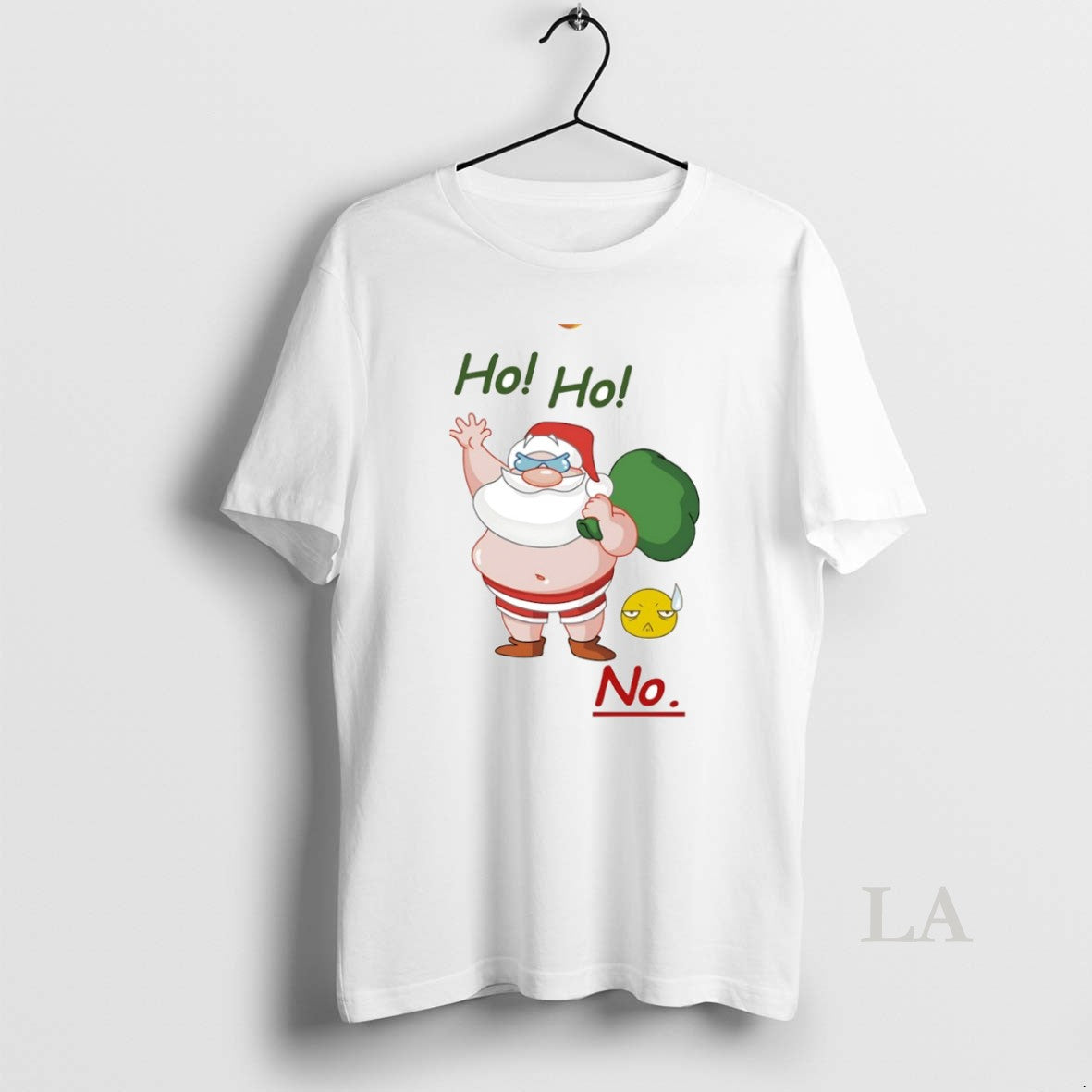 Original Ho Ho No Santa Christmas Circle T-Shirts, Hoodie, Sweatshirt | HypeCrazeTee.com