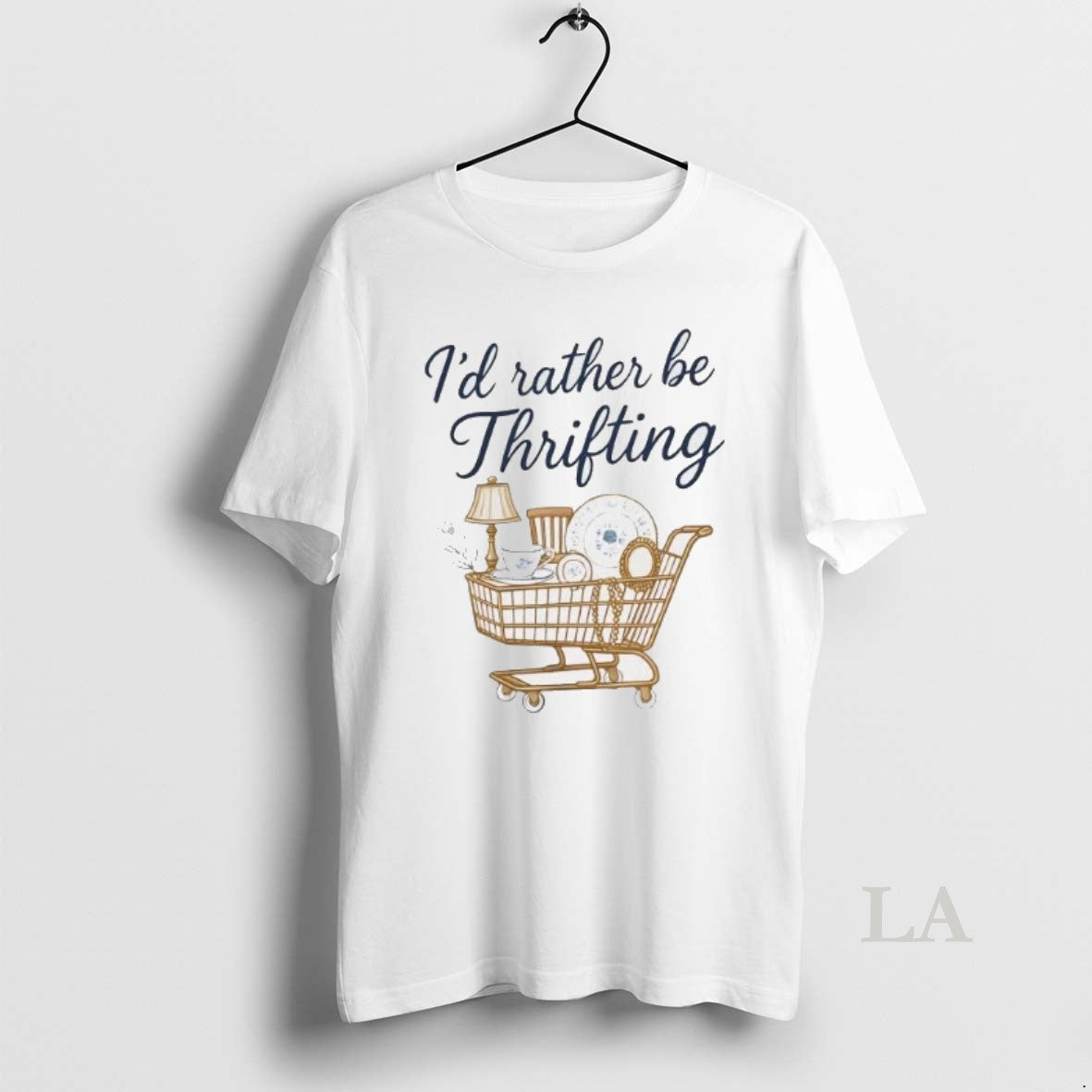 Original Id Rather Be Thrifting T-Shirts, Hoodie, Sweatshirt | HypeCrazeTee.com