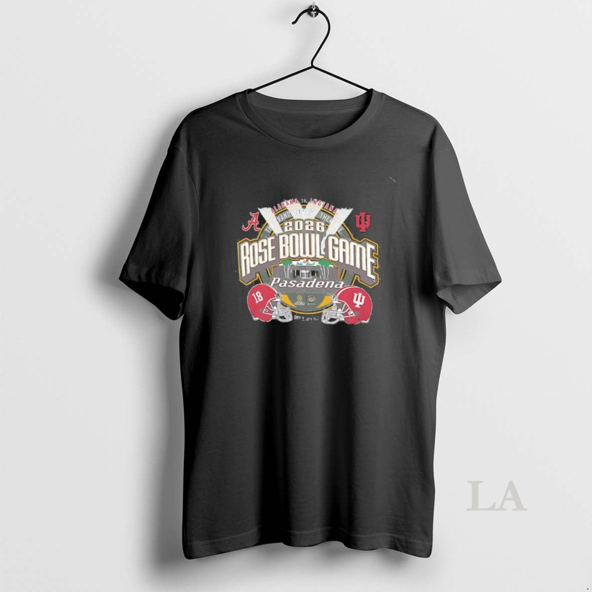 Original Indiana Vs Alabama Football 2026 Rose Bowl Head To Head Stadium T-Shirts, Hoodie, Sweatshirt | HypeCrazeTee.com