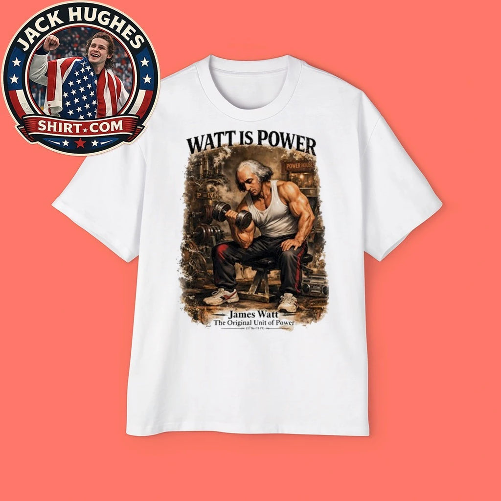 Original James Watt Is Power The Unit Of Power Shirt