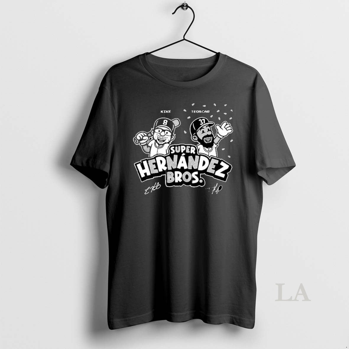 Original Kike Hernandez And Teoscar Hernandez Super Hernandez Bros Signature