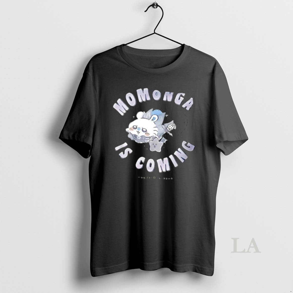 Original Magical Love Chiikawa Momonga Is Coming Graphic T-Shirts, Hoodie, Sweatshirt | HypeCrazeTee.com