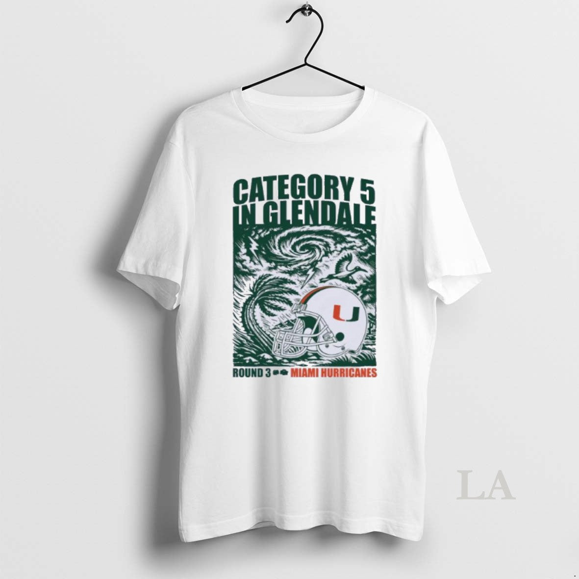 Original Miami Hurricanes Cfp Fiesta Bowl Category 5 In Glendale T-Shirts, Hoodie, Sweatshirt | HypeCrazeTee.com