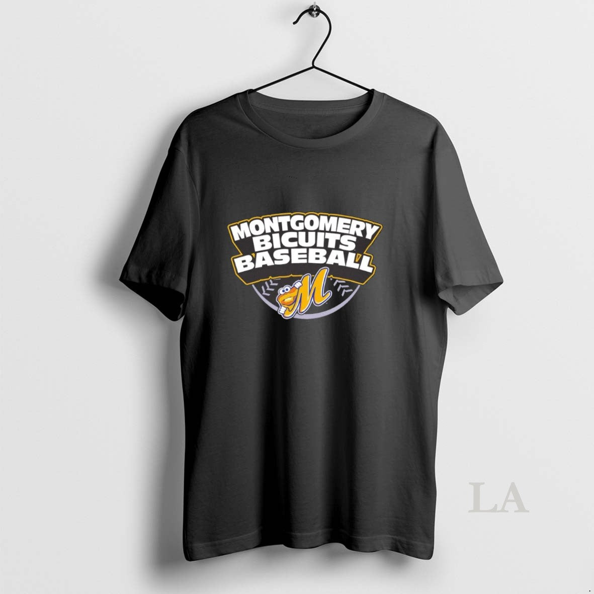 Original Montgomery Biscuits Baseball Hiding Mascot T-Shirts, Hoodie, Sweatshirt | HypeCrazeTee.com
