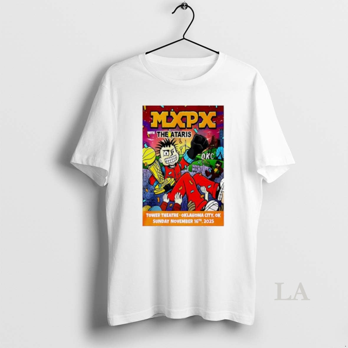 Original Mxpx Oklahoma City Ok November 16th 2025 T-Shirts, Hoodie, Sweatshirt | HypeCrazeTee.com